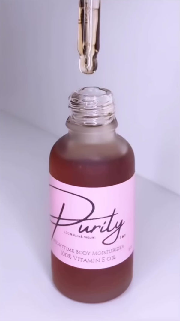 NIGHTTIME BODY MOISTURIZER 100% VITAMIN E OIL